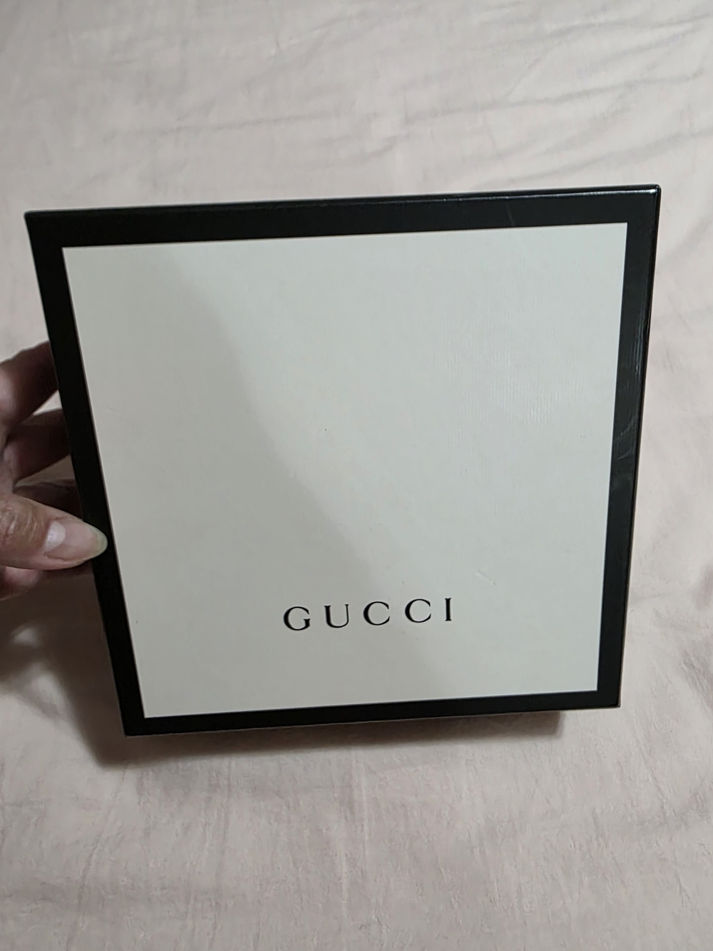 GUCCI White and Black Luxury Box